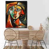 Paint by Numbers - Picasso Inspired Lady - Abstract Style